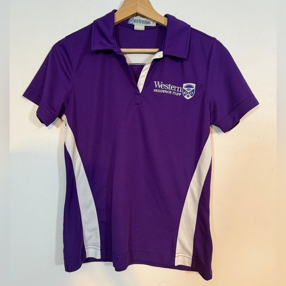 Western Residence Staff Purple Polo Shirt by Extreme – Size M - Picture 2 of 6